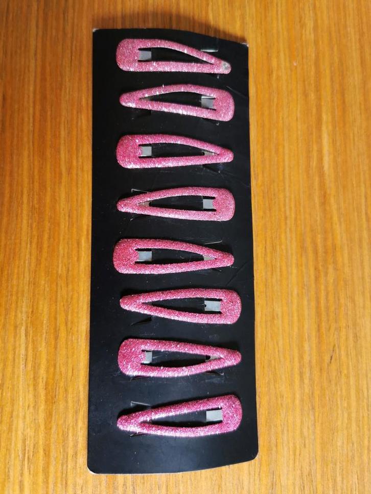 Glitter haarspeldjes 8 stuks, Kinderen en Baby's, Kindermode-accessoires, Zo goed als nieuw, Ophalen of Verzenden