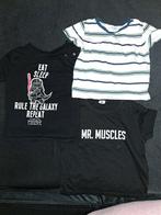 Set van 3 verschillende baby-T-shirts van 9 maanden oud, Ophalen of Verzenden, Zo goed als nieuw, Maat 80