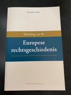 Boek Europees rechtsgeschiedenis, Boeken, Studieboeken en Cursussen, Ophalen