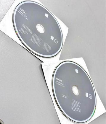OS X 10.3.3 Software Install Restore Disc Set ATH 2.2 eMac beschikbaar voor biedingen