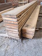TE KOOP! Balken/bekisting/stelling/gordingen : diverse loten, Doe-het-zelf en Bouw, Hout en Planken, Ophalen, 25 tot 50 mm, Zo goed als nieuw