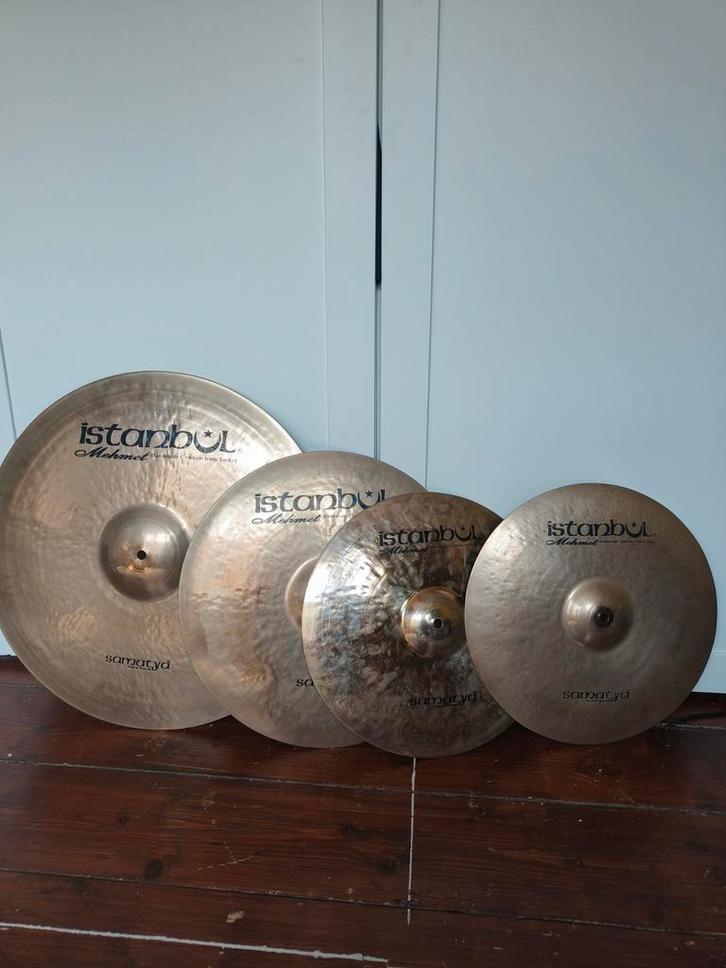 Istanbul Mehmet Samatya Cymbalen Set (14, 16, 20), Muziek en Instrumenten, Drumstellen en Slagwerk, Zo goed als nieuw, Overige merken