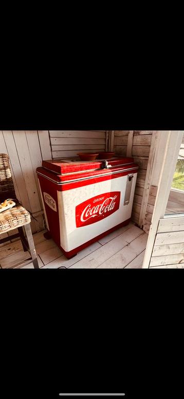Licht reclame cola koeler 1960
