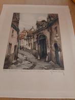 Ets Roger Hebbelinck, Antiek en Kunst, Kunst | Etsen en Gravures, Ophalen of Verzenden