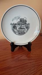 Bordje BOCH LA LOUVIERE met standaard, Antiek en Kunst, Antiek | Wandborden en Tegels, Ophalen of Verzenden