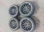 AEZ Crest Dark 5x112 18inch, Auto-onderdelen, Banden en Velgen, Ophalen, 18 inch, Gebruikt, Band(en)