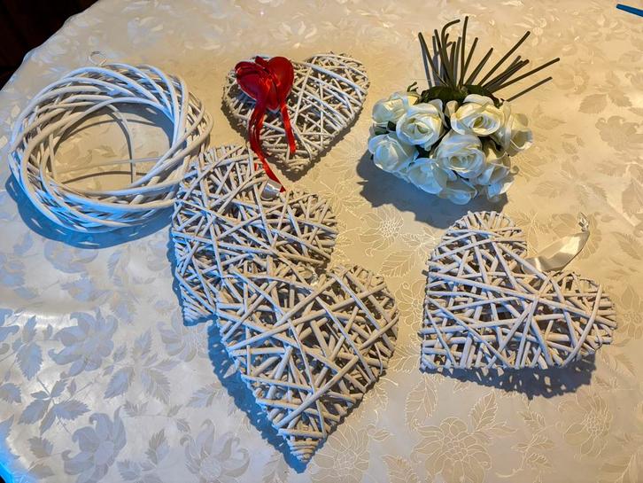 Decoratie Valentijn/huwelijk, Hobby en Vrije tijd, Feestartikelen, Zo goed als nieuw, Ophalen