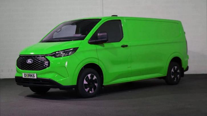 Ford E-Transit Custom 340 L2 H1 Trend 65 kWh, Auto's, Bestelwagens en Lichte vracht, ABS, Centrale vergrendeling, Climate control