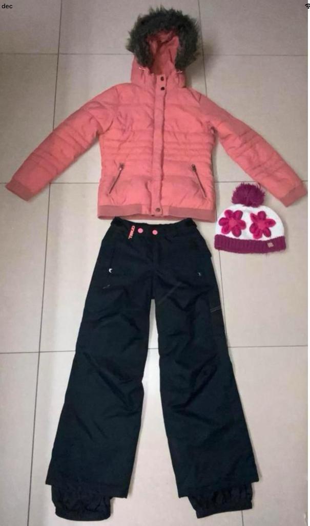 O’Neill skibroek + winterjas + gratis muts, Sport en Fitness, Skiën en Langlaufen, Zo goed als nieuw, Kleding, Ski, Overige merken