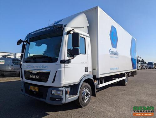 MAN TGL 12.220 4x2 Dagcab Euro6B - Geslotenbak 7.2m + Laadkl, Auto's, Vrachtwagens, ABS, Climate control, Cruise Control, Electronic Stability Program (ESP)
