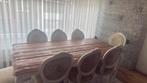 Eettafel met 8stoel, Huis en Inrichting, Complete eetkamers, Ophalen, Zo goed als nieuw