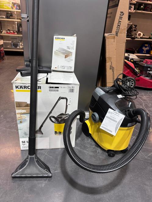 Kärcher SE 5.100 nettoyeur injecteur / extracteur, Doe-het-zelf en Bouw, Reinigingsmachines, Zo goed als nieuw, Ophalen of Verzenden