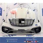 W222 FACELIFT S63 AMG VOORKOP ORIGINEEL Mercedes S Klasse W, Gebruikt, Voor, Ophalen of Verzenden, Bumper