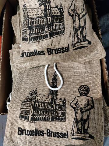 80 sacs en jutte Tal à Bruxelles, mannekes-épis, hôtel de vi, Enlèvement ou Envoi, Comme neuf