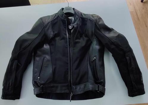 Revit lederen doorwaai zomer motorjas., Motoren, Kleding | Motorkleding, Jas | leer, Tweedehands, Ophalen
