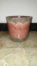 Leuke roze bloempot, Tuin en Terras, Ophalen, Gebruikt