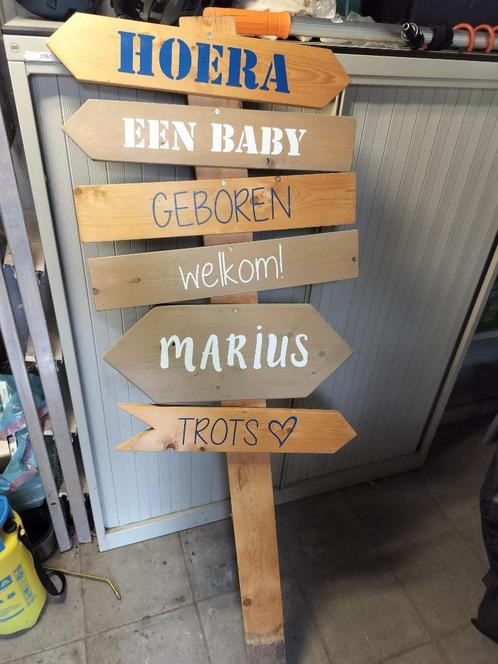 Wegwijzer geboorte jongen, Kinderen en Baby's, Overige Kinderen en Baby's, Gebruikt, Ophalen