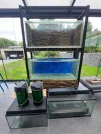 Lot aquarium kweekbakken, Ophalen, Gebruikt, Leeg aquarium