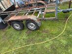 Aanhangwagen dubbelas voor opmaak L 2.50 B 1.30, Ophalen, Gebruikt