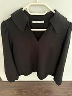 Zwarte blouse van Samsoe Samsoe, Kleding | Dames, Ophalen of Verzenden, Zo goed als nieuw, Maat 36 (S)