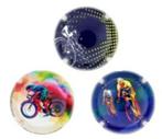 Champagne capsules - Pourel JP 10 Cyclistes (L 7951), Verzenden
