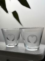 Ikea glaasjes met hartje voor theelichtjes, Ophalen, Nieuw, Overige materialen, Minder dan 25 cm
