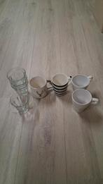 GRATIS glazen en tassen, Ophalen, Gebruikt