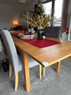 Table avec 4 chaises, Maison & Meubles, Tables | Tables à manger, Rectangulaire, Autres essences de bois, 50 à 100 cm, Enlèvement