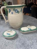 Cruche ancienne et porte savon, Enlèvement