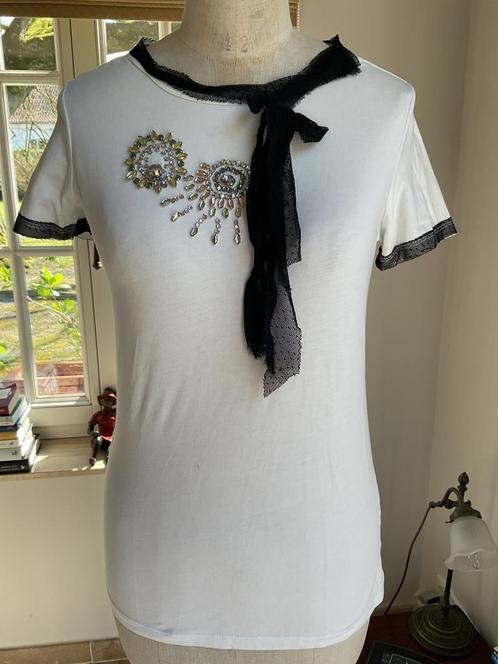 T shirt Liu Jo , maat 38, Kleding | Dames, T-shirts, Zo goed als nieuw, Maat 36 (S), Wit, Ophalen of Verzenden