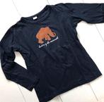 longsleeve 122 128 donkerblauw mammoet, Kinderen en Baby's, Kinderkleding | Maat 122, Ophalen of Verzenden, Gebruikt, Jongen of Meisje