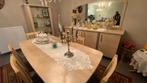Complete Eetkamer, Huis en Inrichting, Complete eetkamers, Ophalen, Zo goed als nieuw, Rustiek/modern, 6 tot 8 stoelen