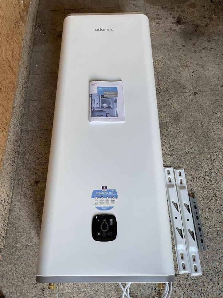Chauffe-eau Atlantic Lineo Connected 80l, Doe-het-zelf en Bouw, Chauffageketels en Boilers, Gebruikt, Geiser, 20 tot 100 liter