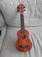 Ukulele met zak, Ophalen, Zo goed als nieuw, Met koffer
