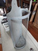 Muurkandelaar, Huis en Inrichting, Gebruikt, 25 tot 50 cm, Wit, Ophalen of Verzenden