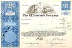 The B.F. Goodrich Company (autobanden) 1971, Postzegels en Munten, Aandelen en Waardepapieren, Ophalen of Verzenden, 1970 tot heden