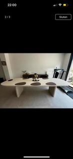 Composiet eettafel, Huis en Inrichting, Ophalen, Zo goed als nieuw, Ovaal