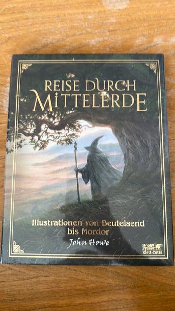 Neu verpackung! John Howe - Reise durch Mittelerde beschikbaar voor biedingen