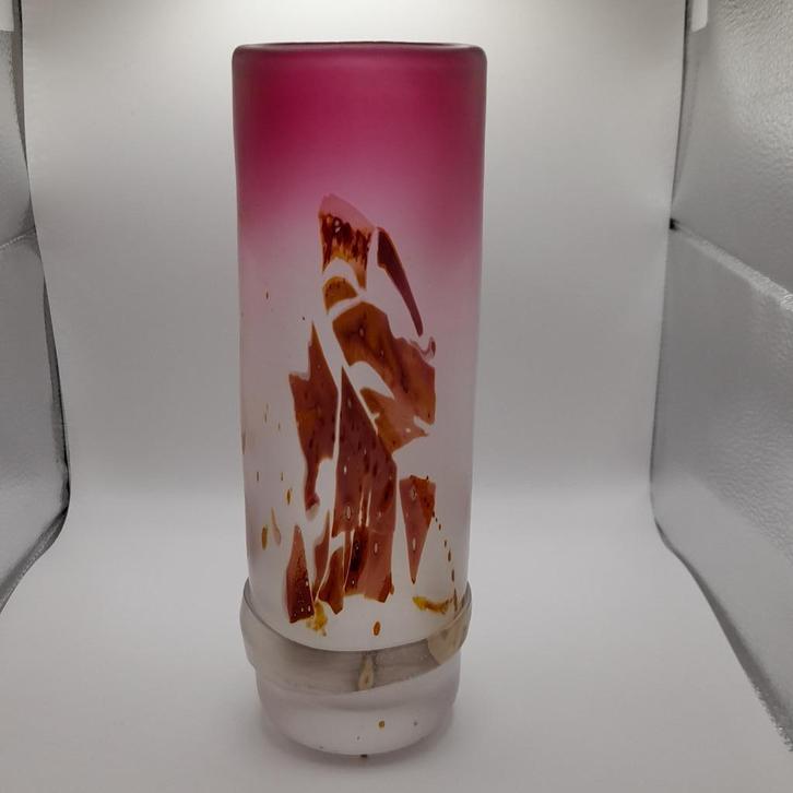 Vase de Louis Leloup du Val Saint Lambert. Signé, Antiek en Kunst, Antiek | Glaswerk en Kristal, Ophalen of Verzenden