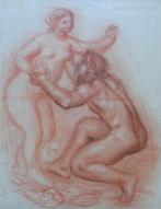 AUGUSTE RENOIR / DE RHONE & DE SEINE / KLEURLITHO / 53x41cm, Antiek en Kunst, Ophalen of Verzenden