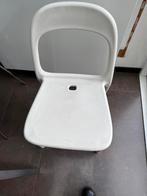 Kunstof witte stoelen, Ophalen, Zo goed als nieuw, Kunststof