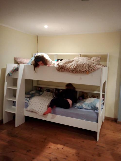 Lits superposés, Kinderen en Baby's, Kinderkamer | Stapelbedden en Hoogslapers, Zo goed als nieuw, Stapelbed, Ophalen