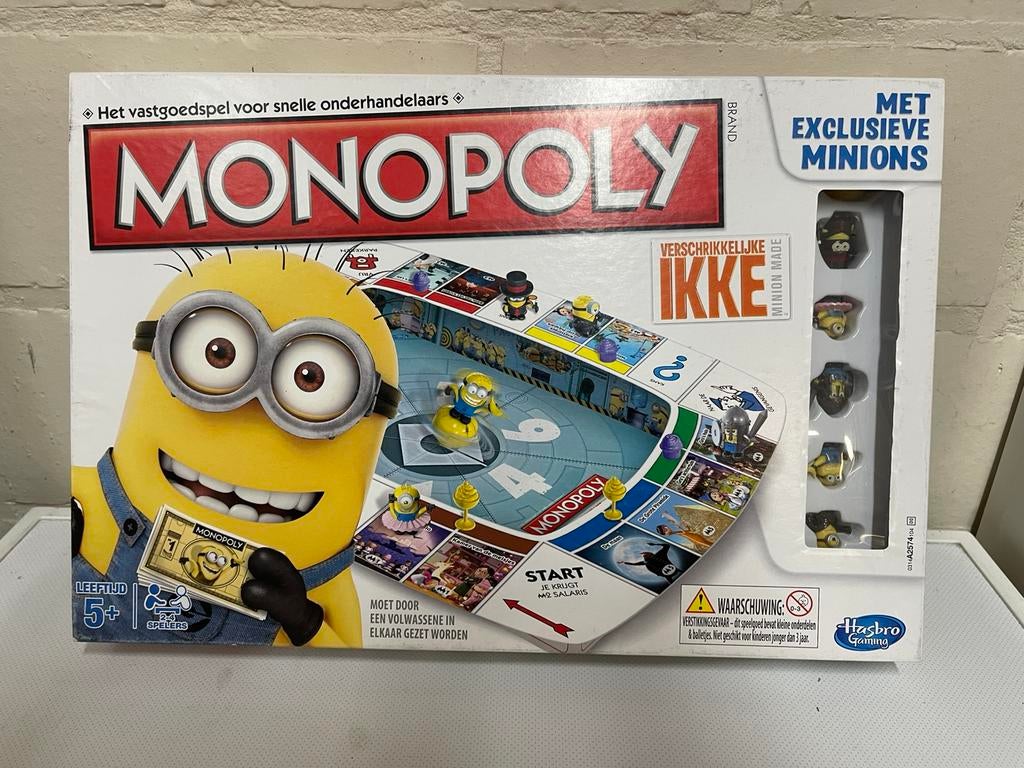 Monopoly verschrikkelijke ikke compleet, Hobby en Vrije tijd, Gezelschapsspellen | Bordspellen, Ophalen of Verzenden, Zo goed als nieuw