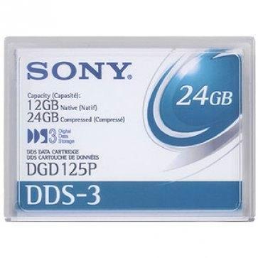 Sony 4mm DDS-3 Data Backup Tape Cartridge DGD125PWW, Computers en Software, Beschrijfbare discs, Nieuw, Overige typen, Herschrijfbaar
