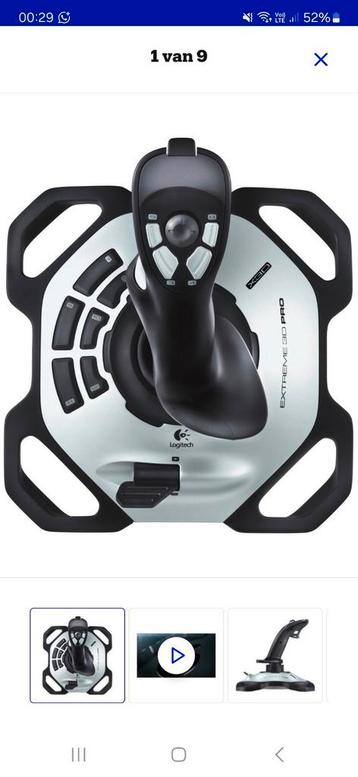 Joystick 3D Logitech G Extreme, Enlèvement ou Envoi, Comme neuf