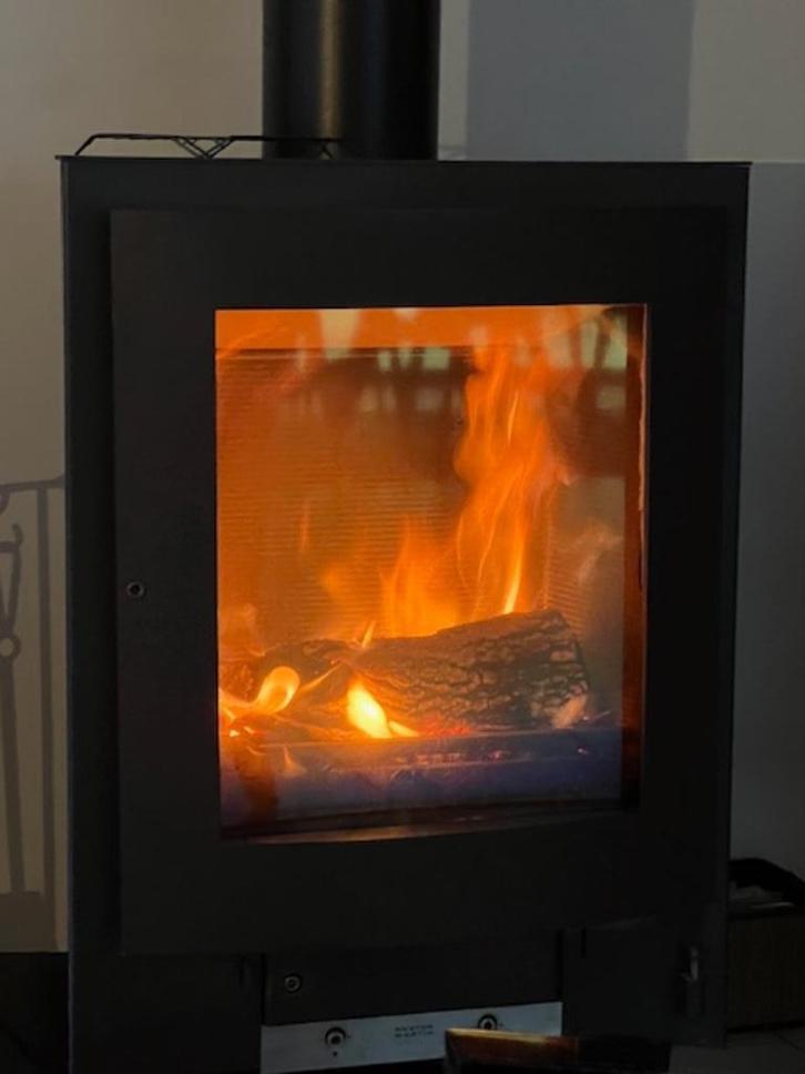Poêle a bois Nestor Martin RH43, Huis en Inrichting, Kachels, Gebruikt, Houtkachel, Hout, Ophalen