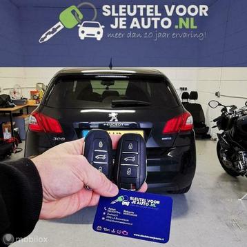 Peugeot 208 2008 308 3008 508 5008 sleutel bijmaken kopieren beschikbaar voor biedingen