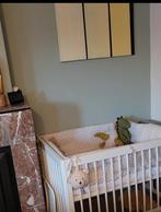 Heel mooi wit park + matras + boxkleden van Trixie, Kinderen en Baby's, Ophalen, Gebruikt, Rechthoekig, In hoogte verstelbaar