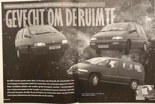 Peugeot 806 - 1994 UNIEKE Autofolder, Boeken, Auto's | Folders en Tijdschriften, Zo goed als nieuw, Peugeot, Verzenden