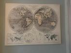 Cadre mappemonde (78/58 cm), Enlèvement, Comme neuf